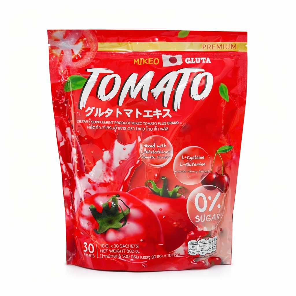Mikeo Gluta Tomato Dietary Supplement (30 Sachets / 300g)